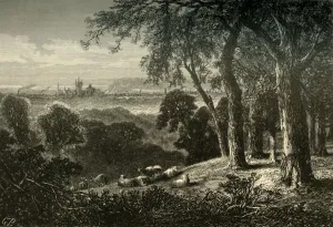 Granville Prints: View from West Park, 1874. Creator: Granville Perkins