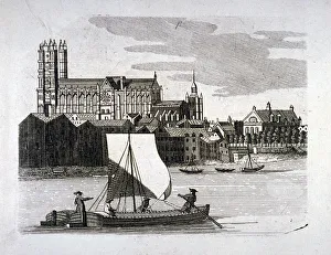 View of Westminster Abbey, London, c1780