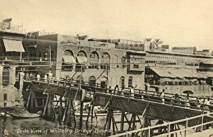 Al Basrah Gallery: Side View of Whiteley Bridge, Basra, c1918-c1939. Creator: Unknown