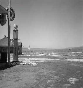 View of Widtsoe area from general store, Utah, 1936. Creator: Dorothea Lange