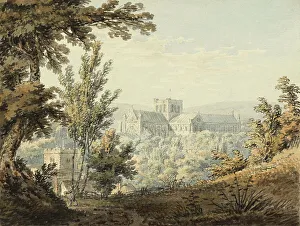 Dayes Edward Prints: A View Of Winchester Abbey, 1793. Creator: Edward Dayes