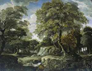 Heyden Jan Van Der Prints: View in the Woods, 1660-1690. Creator: Jan van der Heyden