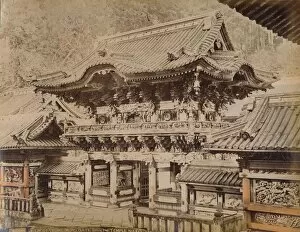 Eaves Gallery: View of Yomeimon Gate - Shinto Temple Nikko, c1890-1900
