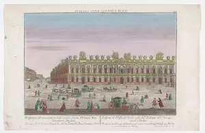 Berlin Germany Prints: View of the Zeughaus in Berlin, 1742-1801. Creator: Unknown