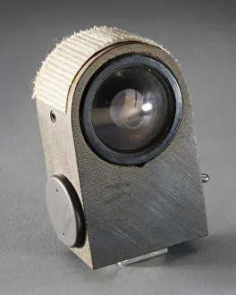 Glenn John Herschel Prints: Viewfinder, Camera, Leica, Friendship 7, ca. 1962. Creator: Unknown