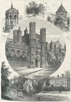 Cambridge University Gallery: Views In and About Cambridge, c1870