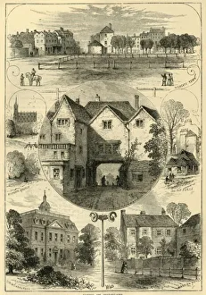 Pub Sign Prints: Views in Highgate, c1876. Creator: Unknown