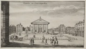 1607 1677 Prints: Views of London: The Piazza in Covent Garden
