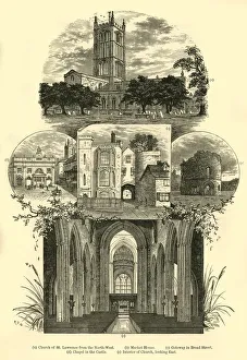 Shropshire Prints: Views in Ludlow, 1898. Creator: Unknown