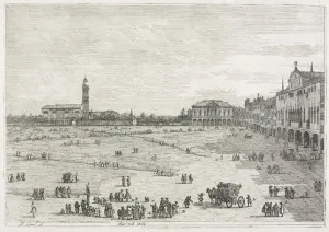 Antonio Canaletto Italian Collection: Views: Pra della Valle, Padua, 1735-1746. Creator: Antonio Canaletto (Italian, 1697-1768)