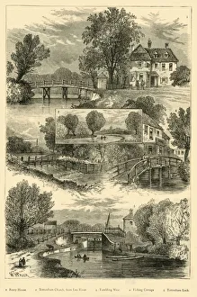 Cassell Petter Galpin Co Collection: Views on the River Lea, c1876. Creator: Unknown