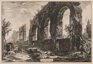 Etching And Engraving Prints: Views of Rome: The Aquaduct of Nero, 1775. Creator: Giovanni Battista Piranesi (Italian