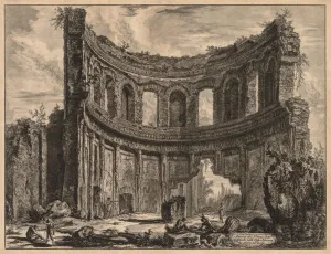 Views of Rome: Remains of the Temple of Apollo near Hadrians Villa, 1768. Creator