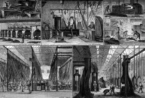 Machine Shop Prints: Views in the Royal Small Arms Factory, Enfield, c1880