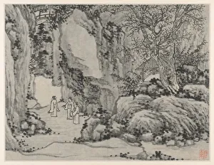 Ming Dynasty Prints: Twelve Views of Tiger Hill, Suzhou: The Sword Spring, Tiger Hill, after 1490. Creator