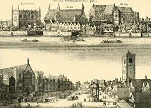 Two Views of Westminster, (1881). Creator: Unknown