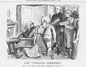 Mr Punch Gallery: Our Vigilance Committee, 1883