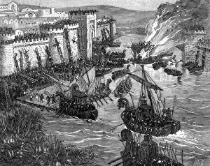 The Viking attack on Paris, 885 (1882-1884)