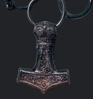 Viking Thors Hammer pendant, 10th century