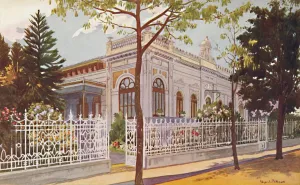 William Heinemann Ltd Collection: Vilino Nair, Residence of Admiral Baron de Teffe von Hoonholtz, Petropolis, 1914