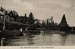 Proust Prints: Villa Bassaraba, Amphion-les-Bains, 1900. Creator: Anonymous ()