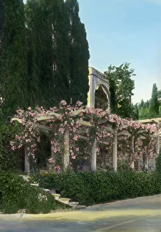Pretty Prints: Villa Bel Riposo, San Domenico, Tuscany, Italy, 1925. Creator: Frances Benjamin Johnston