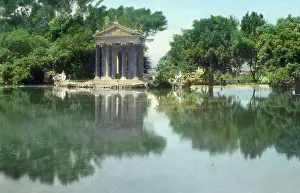 Villa Borghese, Rome, Lazio, Italy, 1925. Creator: Frances Benjamin Johnston