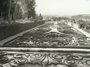 Flaminio Ponzio Prints: Villa Borghese, Rome, Lazio, Italy, 1925. Creator: Frances Benjamin Johnston
