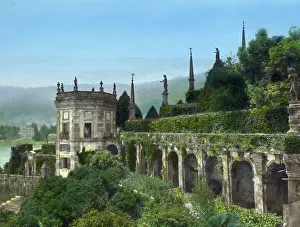 Isola Bella Prints: Villa Borromeo, Isola Bella, Lake Maggiore