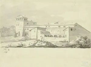 Villa in the Campagna, 1775–80. Creator: Jacques-Louis David