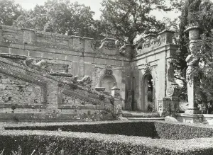 Giacomo Barozzi De Vignola Prints: Villa Farnese, Caprarola, Lazio, Italy, 1925. Creator: Frances Benjamin Johnston