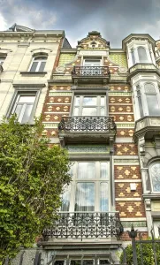 Unusual Angle Prints: Villa Germaine, 24 AV. Palmeston, Brussels, Belgium, (1897), c2014-2017
