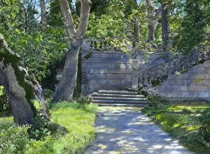 Maderno Carlo Prints: Villa Lante, Bagnaia, Lazio, Italy, 1925. Creator: Frances Benjamin Johnston