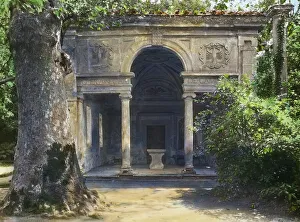 Maderno Carlo Prints: Villa Lante, Bagnaia, Lazio, Italy, 1925. Creator: Frances Benjamin Johnston