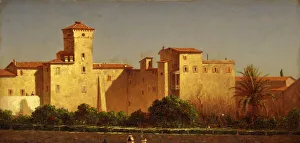 Gifford Sanford Prints: Villa Malta, Rome, 1879. Creator: Sanford Robinson Gifford