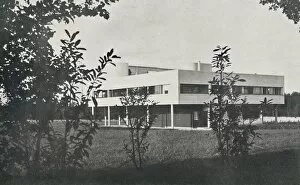Villa at Poissy, constructed in reinforced concrete, 1933