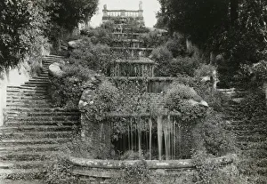 Maderno Carlo Prints: Villa Torlonia, Frascati, Lazio, Italy, 1925. Creator: Frances Benjamin Johnston