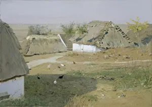 Village, around 1898. Creator: Eugen Jettel