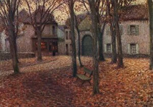 Leaf Collection: The Village in Autumn, c1915. Artist: Henri Eugene Le Sidaner
