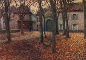 Alfred Prints: The Village in Autumn, c1915. Artist: Henri Eugene Le Sidaner