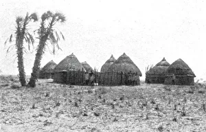 East African Prints: Un village de Chillouks; Le Nord-Est Africain, 1914. Creator: Unknown