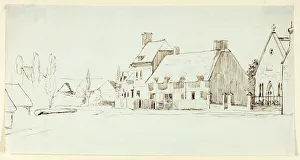 The Village Church, n. d. Creator: Henry Stacy Marks