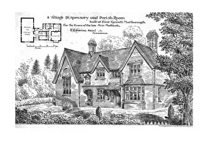 A Village Dispensary and Parish Room built at East Kennett, Marlborough, 1884 A Village Dispensary and Parish Room built at East Kennett, Marlborough, 1884