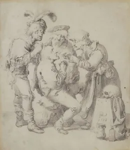 Private Collectionbaroque Prints: At the village doctor, 1638. Creator: Quast, Pieter (1605-1647)