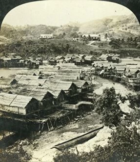 The Village of Ela-Varia, British New Guinea, c1909. Creator: George Rose