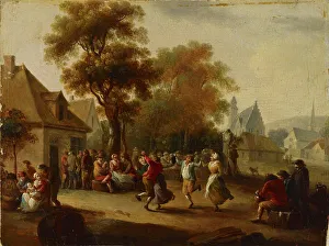 Folk Life Prints: Village feast. Creator: David Teniers II