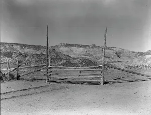Deserted Prints: From the village to the field, Escalante, Utah, 1936. Creator: Dorothea Lange