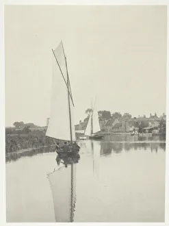 Edition Of 200 Prints: The Village of Horning, 1886. Creator: Peter Henry Emerson