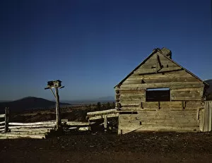 Village of La Alama, near Questa, Taos Co. New Mexico, 1943. Creator: John Collier
