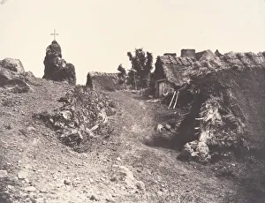 Midi Pyrenees Collection: Village de Murols, 1854, printed 1979. Creator: Edouard Baldus
